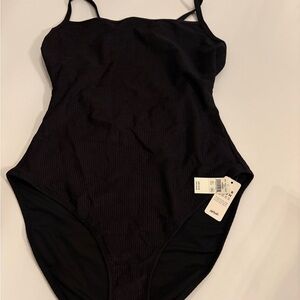 Aerie Black One Piece Swimsuit